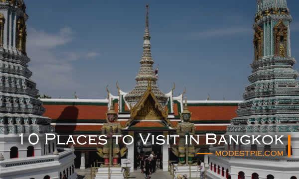 places to visit in Bangkok