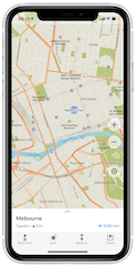 offline map travel iPhone