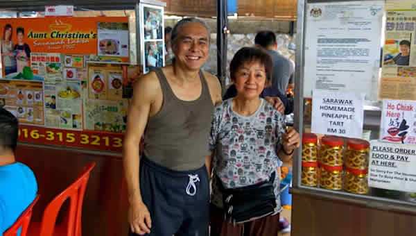 aunty christina's sarawak laksa