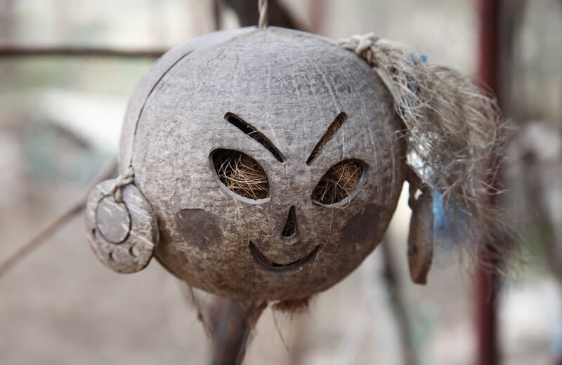 coconut craftwork